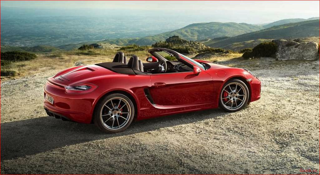 родстер, porsche, boxster, 2015, описание