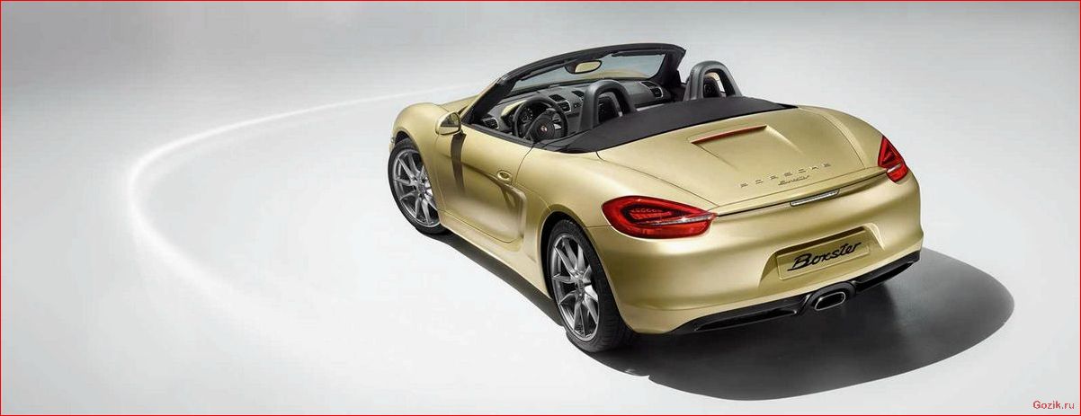 родстер, porsche, boxster, 2015, описание