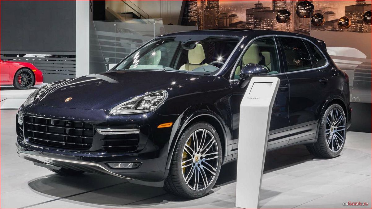 детройте, представлен, porsche, cayenne, turbo