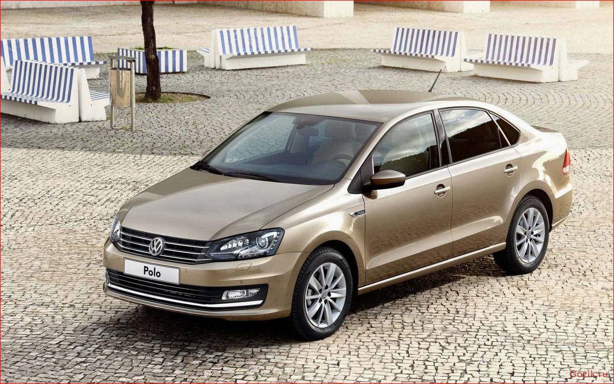 volkswagen, polo, 2015, седан, особенности