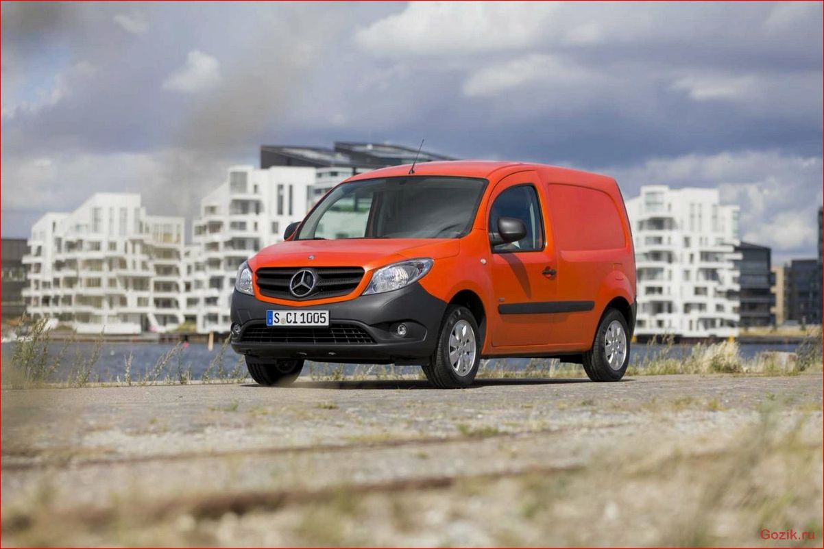 доступный, фургон, mercedes-benz, citan