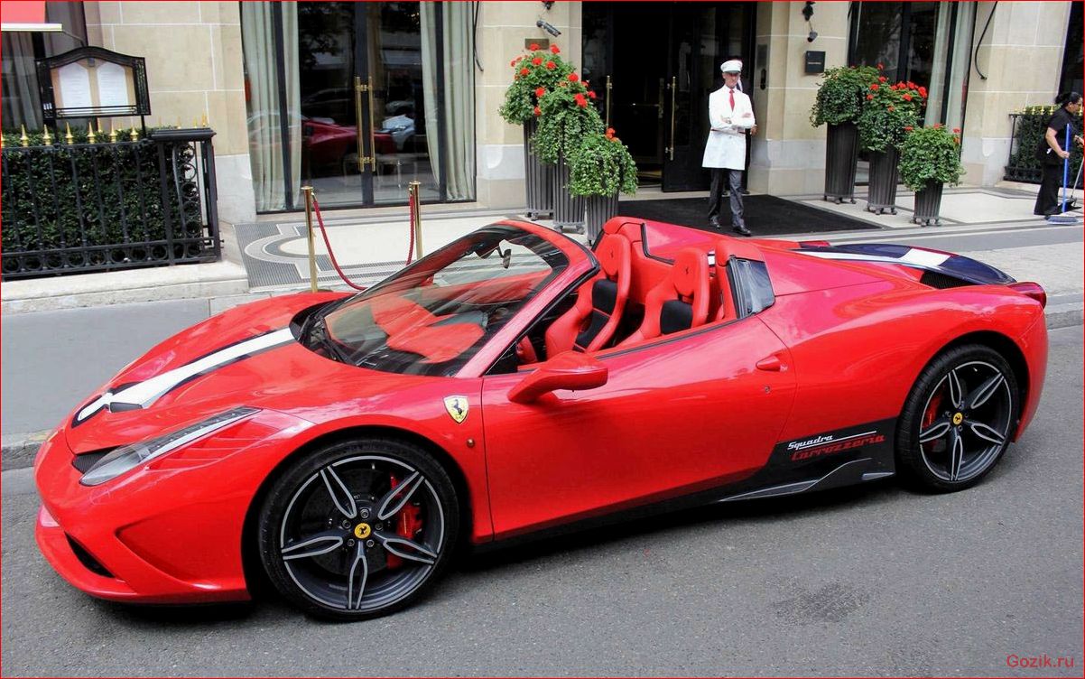 кабриолет, ferrari, speciale, aperta