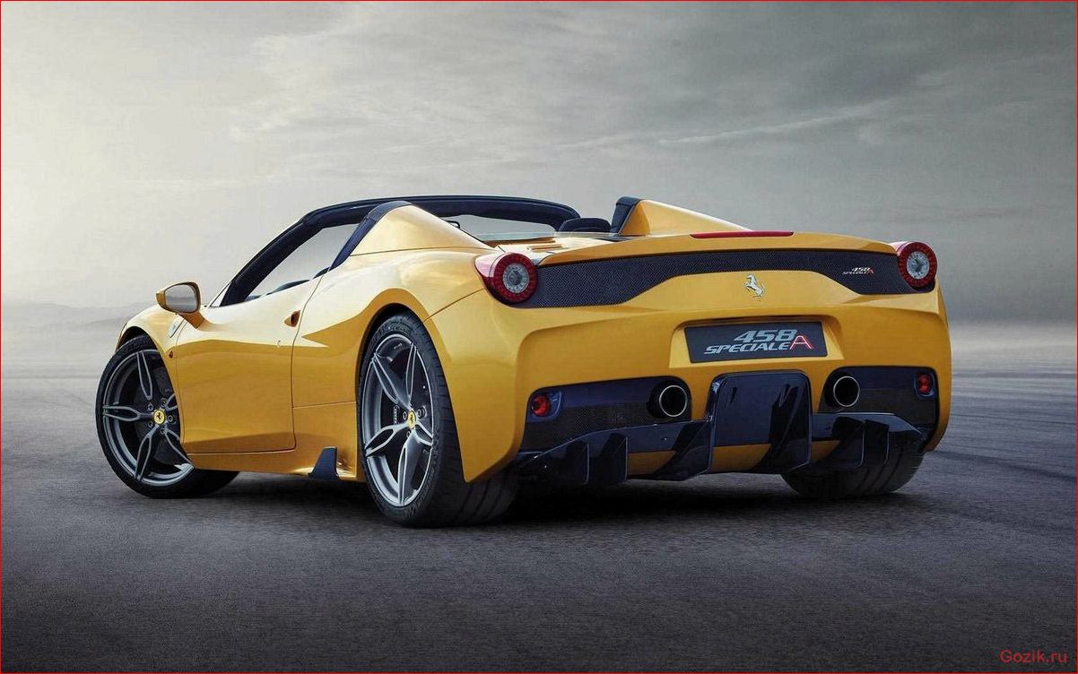 кабриолет, ferrari, speciale, aperta