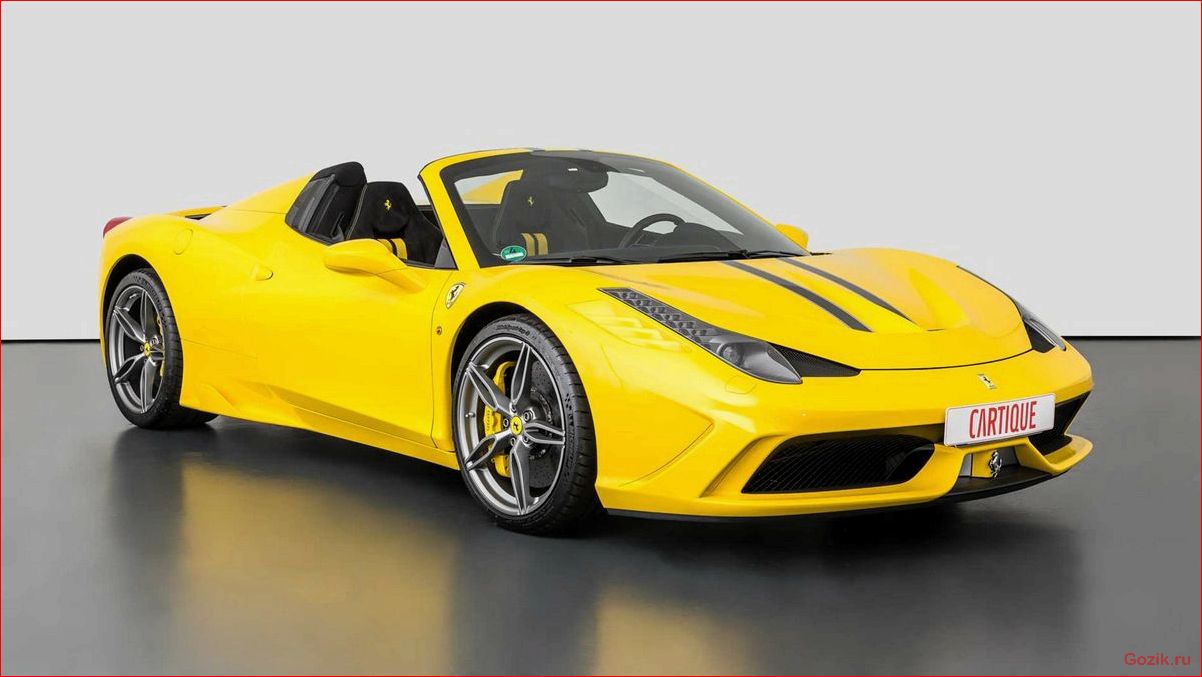 кабриолет, ferrari, speciale, aperta