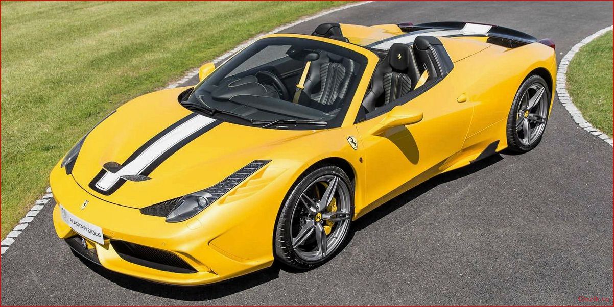 кабриолет, ferrari, speciale, aperta