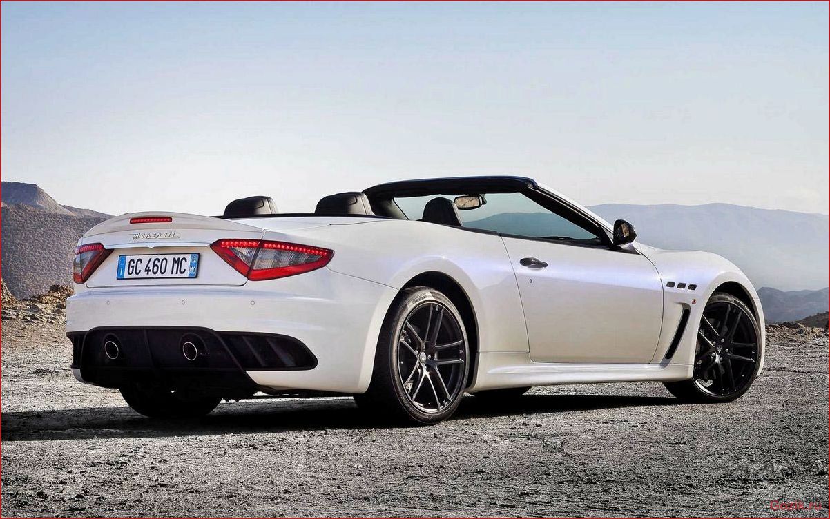 кабриолет, maserati, grancabrio, stradale