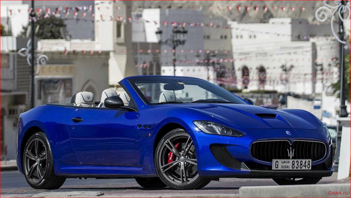 кабриолет, maserati, grancabrio, stradale