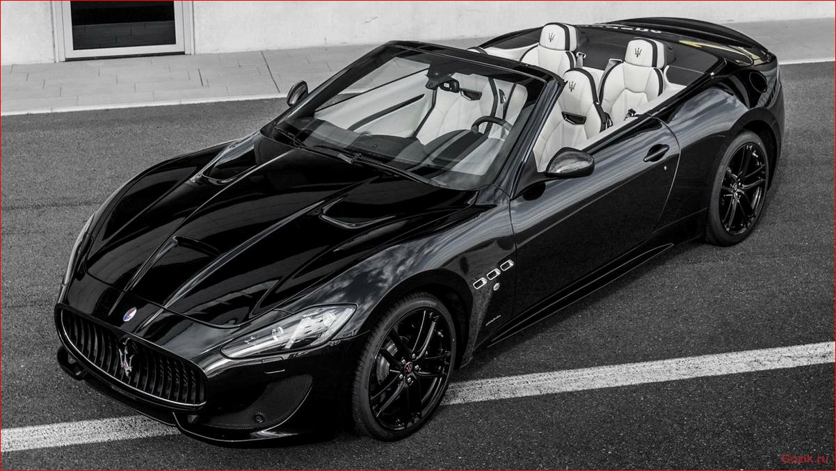 кабриолет, maserati, grancabrio, stradale