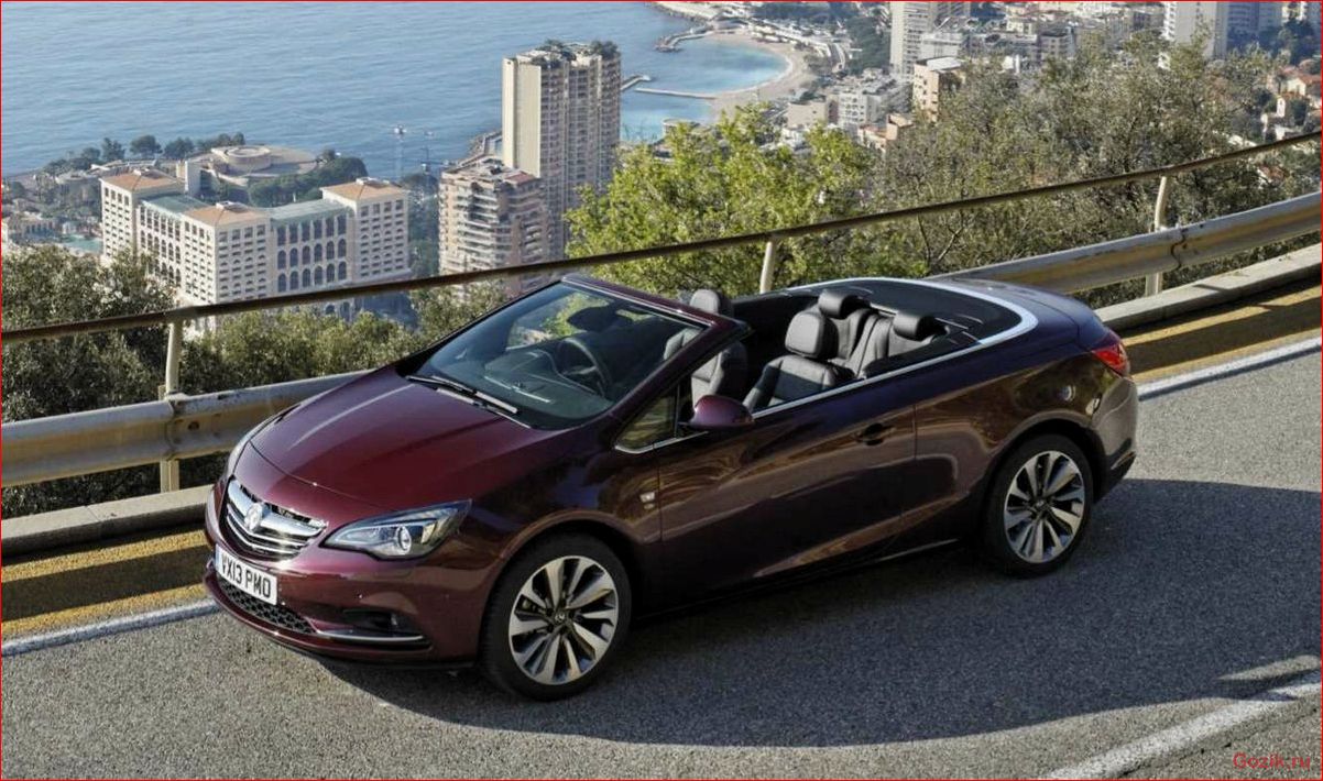 кабриолет, opel, cascada, обзор, характеристики