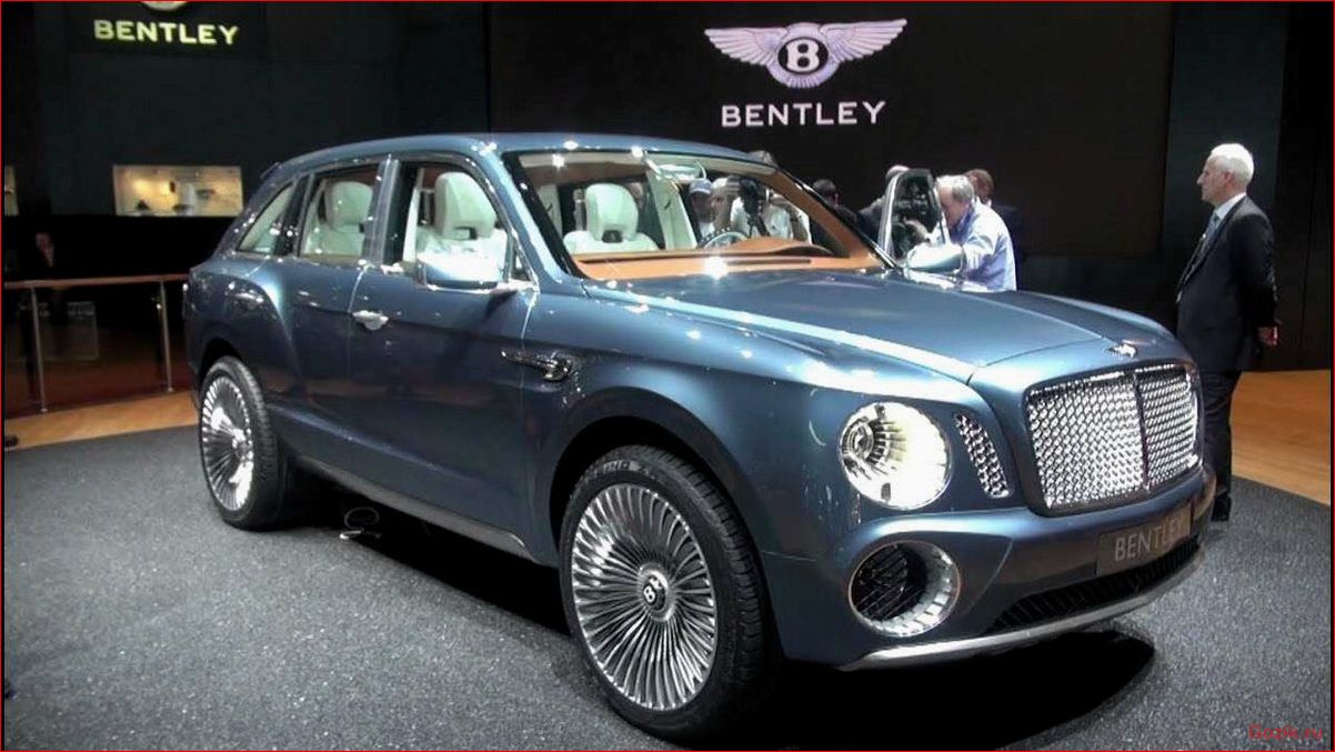 кроссовер, bentley, роскошь, мощь, одном