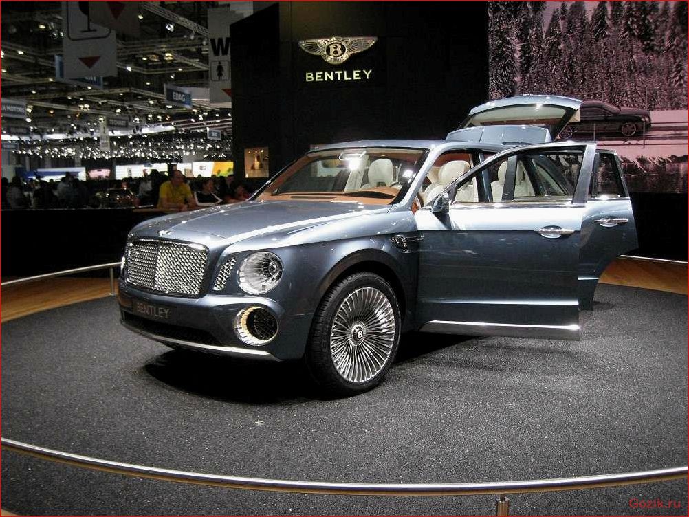 кроссовер, bentley, роскошь, мощь, одном