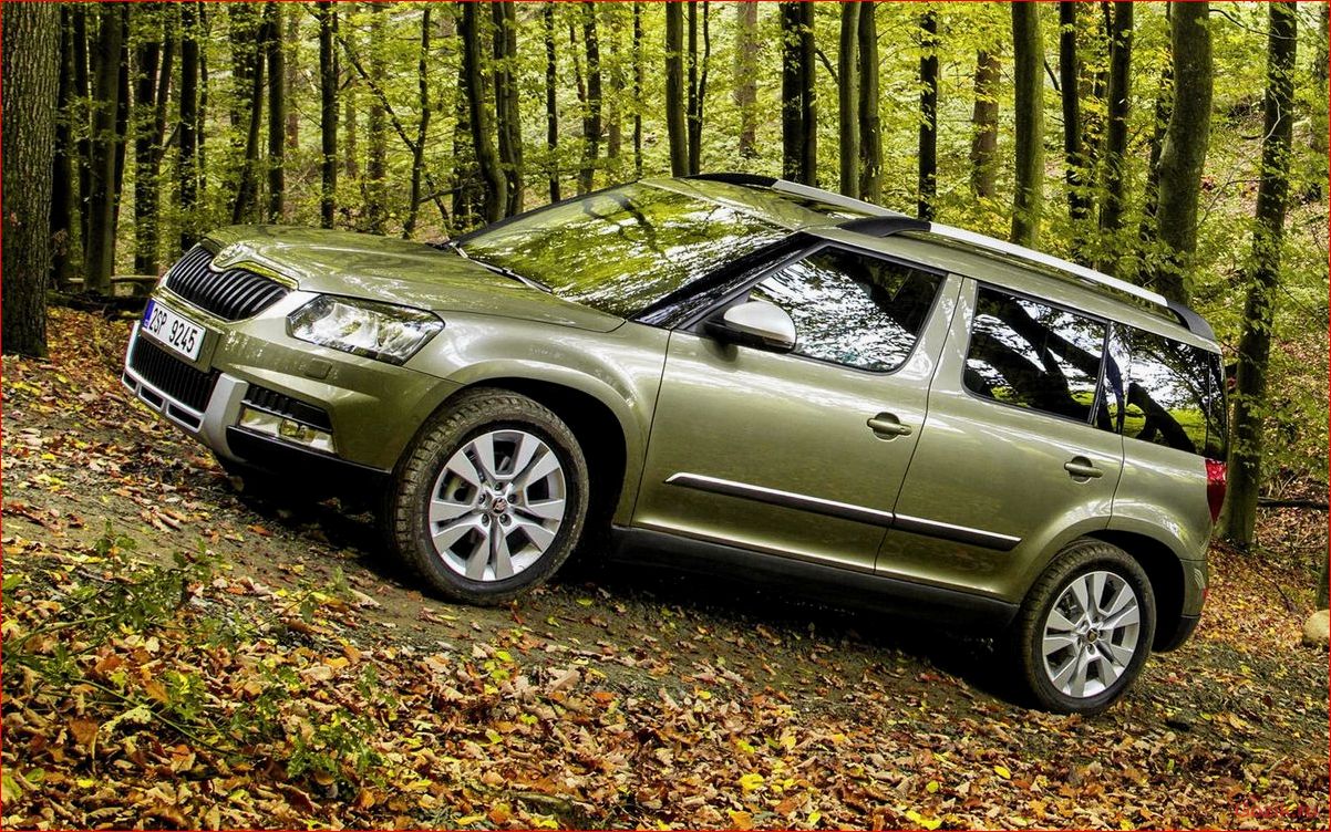 кроссовер, skoda, yeti, outdoor, 2014