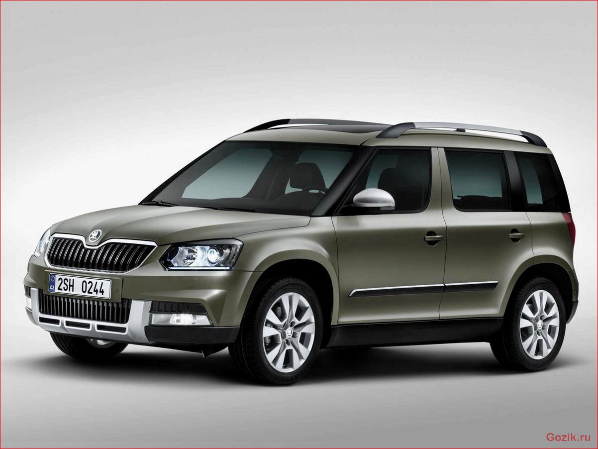 кроссовер, skoda, yeti, outdoor, 2014