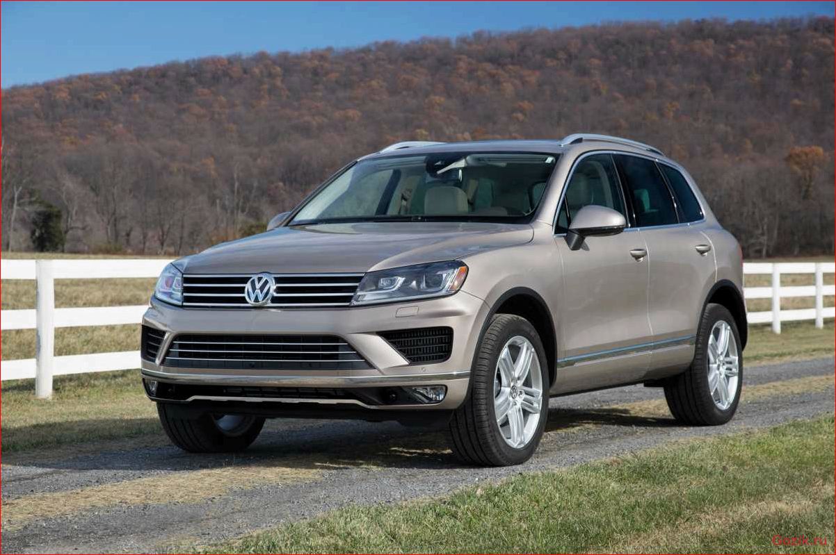 кроссовер, volkswagen, touareg, 2015