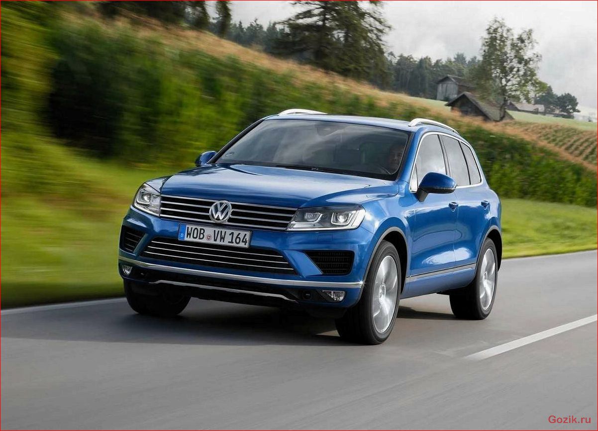 кроссовер, volkswagen, touareg, 2015