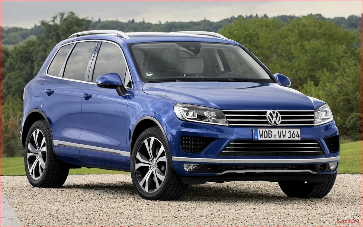 кроссовер, volkswagen, touareg, 2015