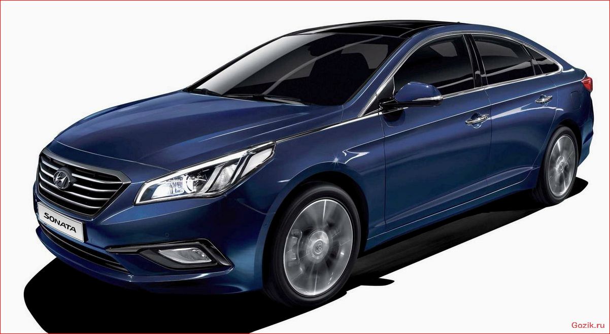 седан, hyundai, sonata, 2015, особенности