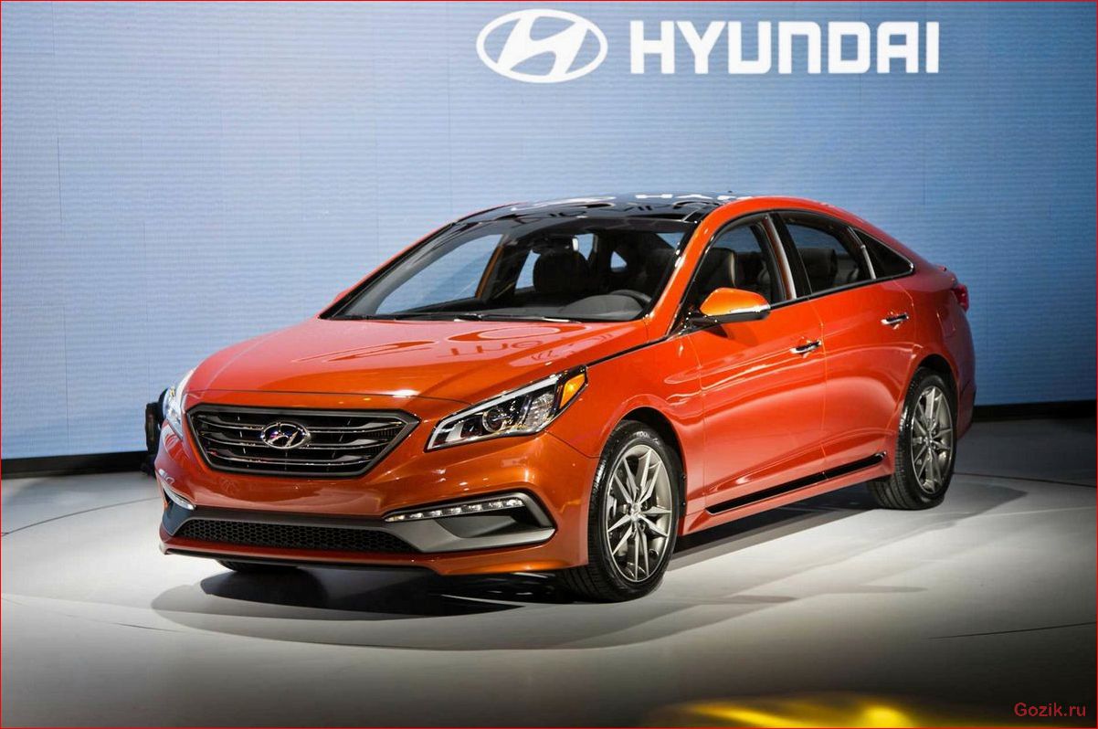 седан, hyundai, sonata, 2015, особенности