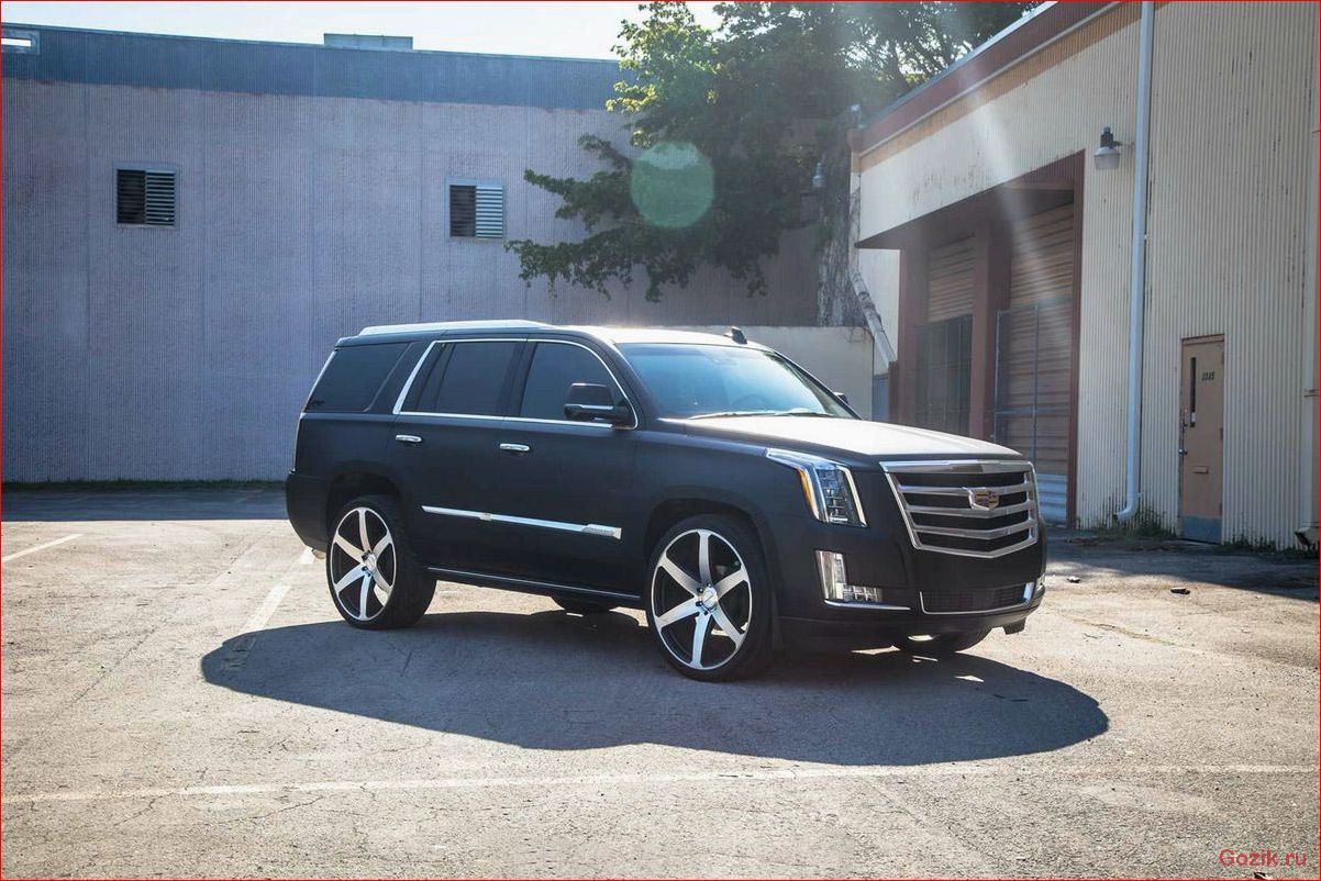 внедорожник, cadillac, escalade, 2015-2016, описание