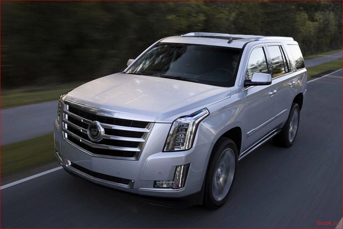 внедорожник, cadillac, escalade, 2015-2016, описание