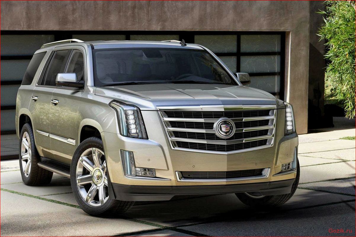 внедорожник, cadillac, escalade, 2015-2016, описание