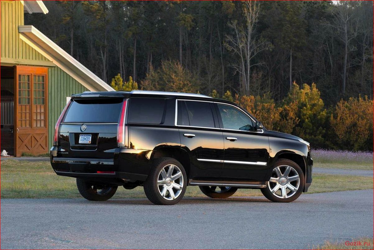 внедорожник, cadillac, escalade, 2015-2016, описание