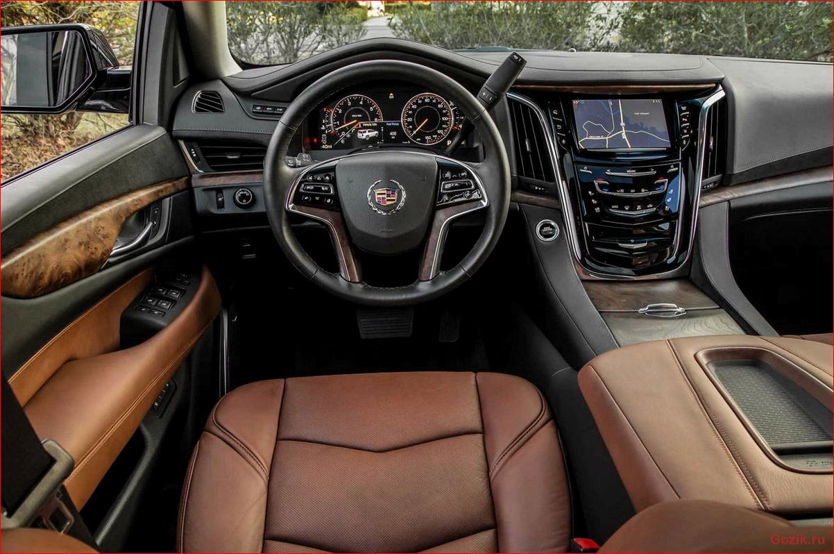 внедорожник, cadillac, escalade, 2015-2016, описание