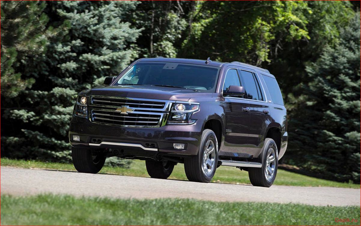 внедорожник, chevrolet, tahoe, 2015, технические