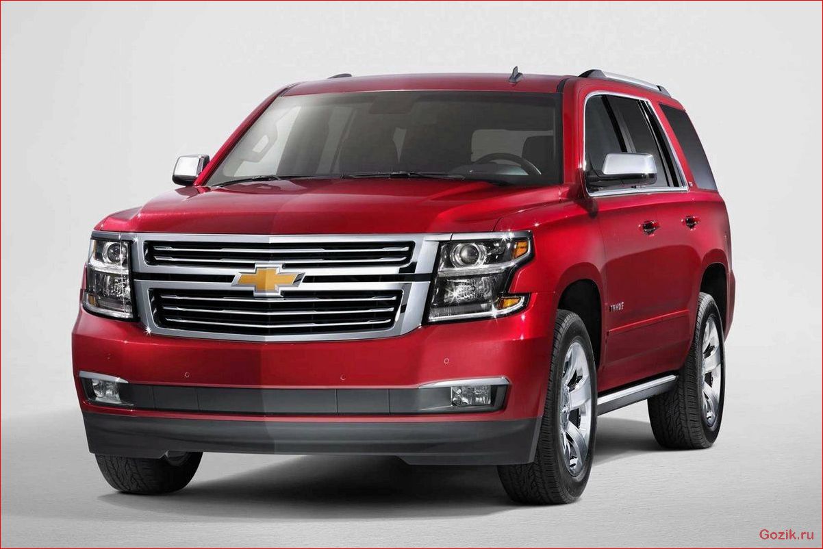 внедорожник, chevrolet, tahoe, 2015, технические