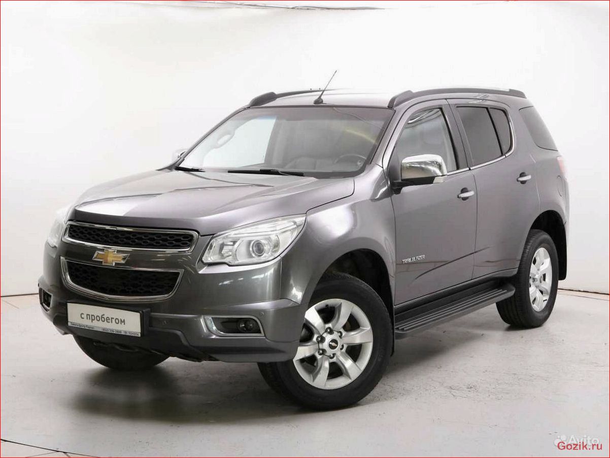 популярный, внедорожник, chevrolet, trailblazer, теперь