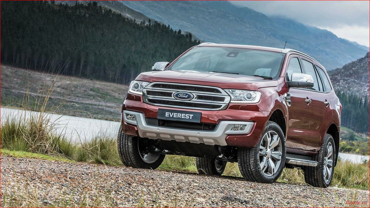 внедорожник, ford, everest, 2015