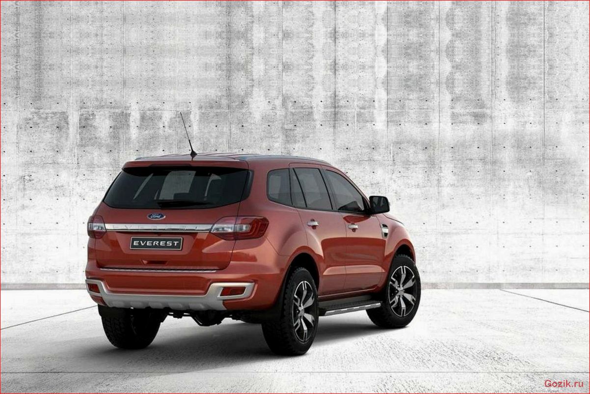 внедорожник, ford, everest, 2015