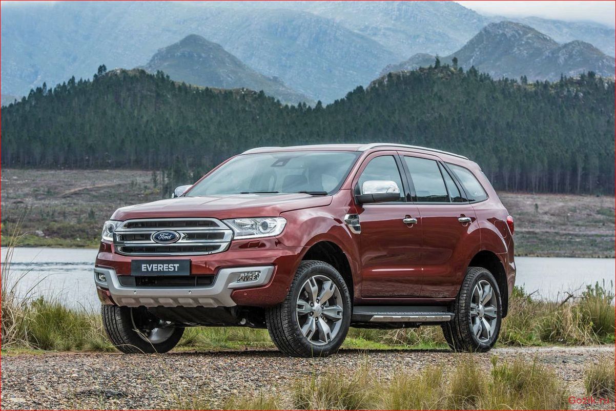 внедорожник, ford, everest, 2015