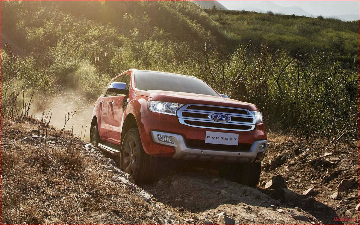 внедорожник, ford, everest, 2015