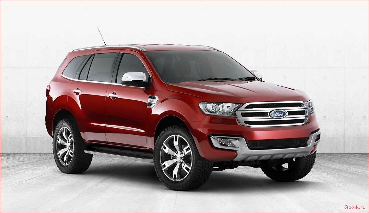 внедорожник, ford, everest, 2015