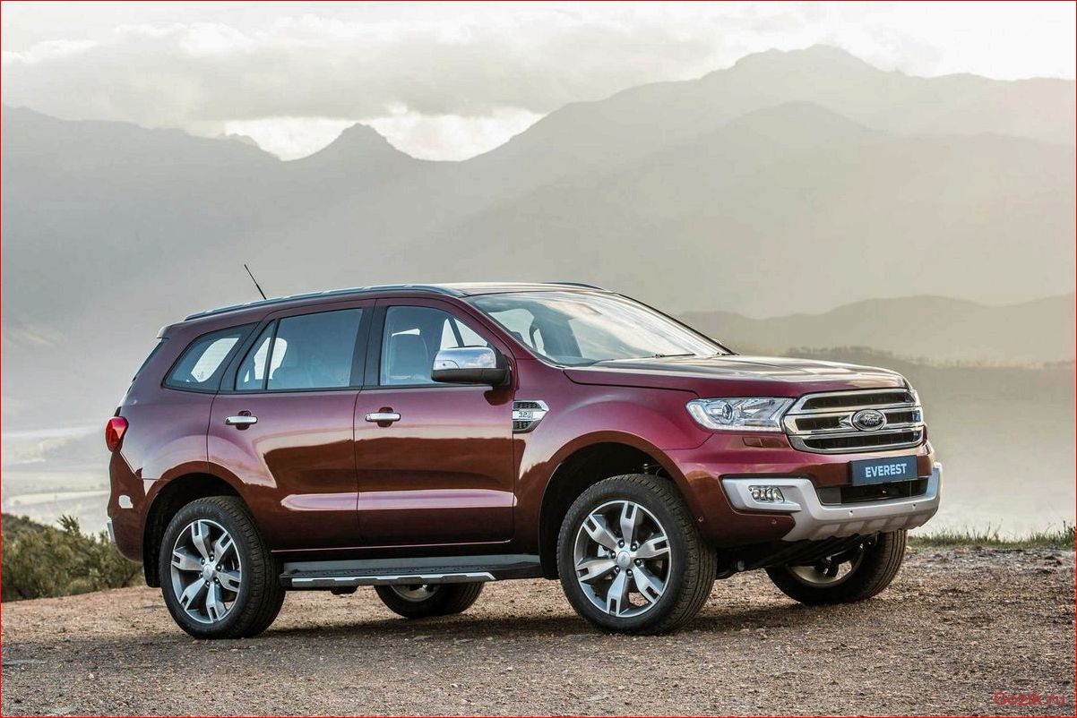 внедорожник, ford, everest, 2015