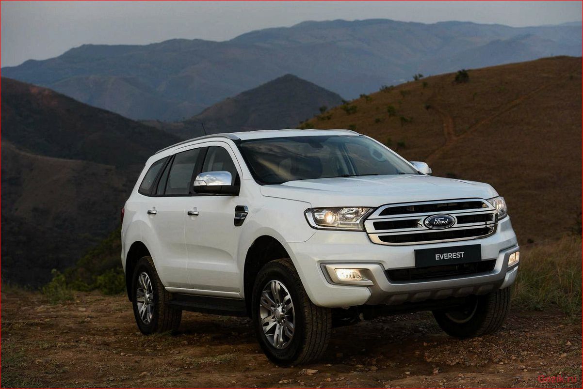 внедорожник, ford, everest, 2015