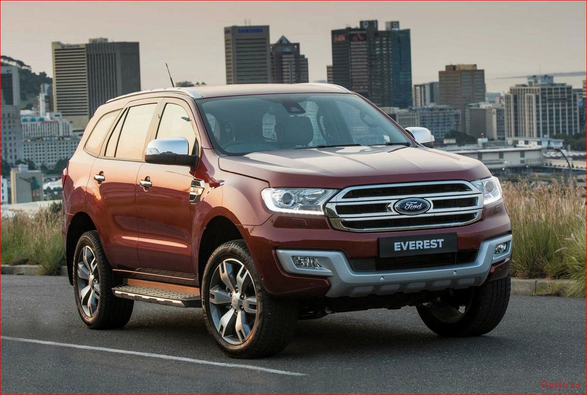 внедорожник, ford, everest, 2015