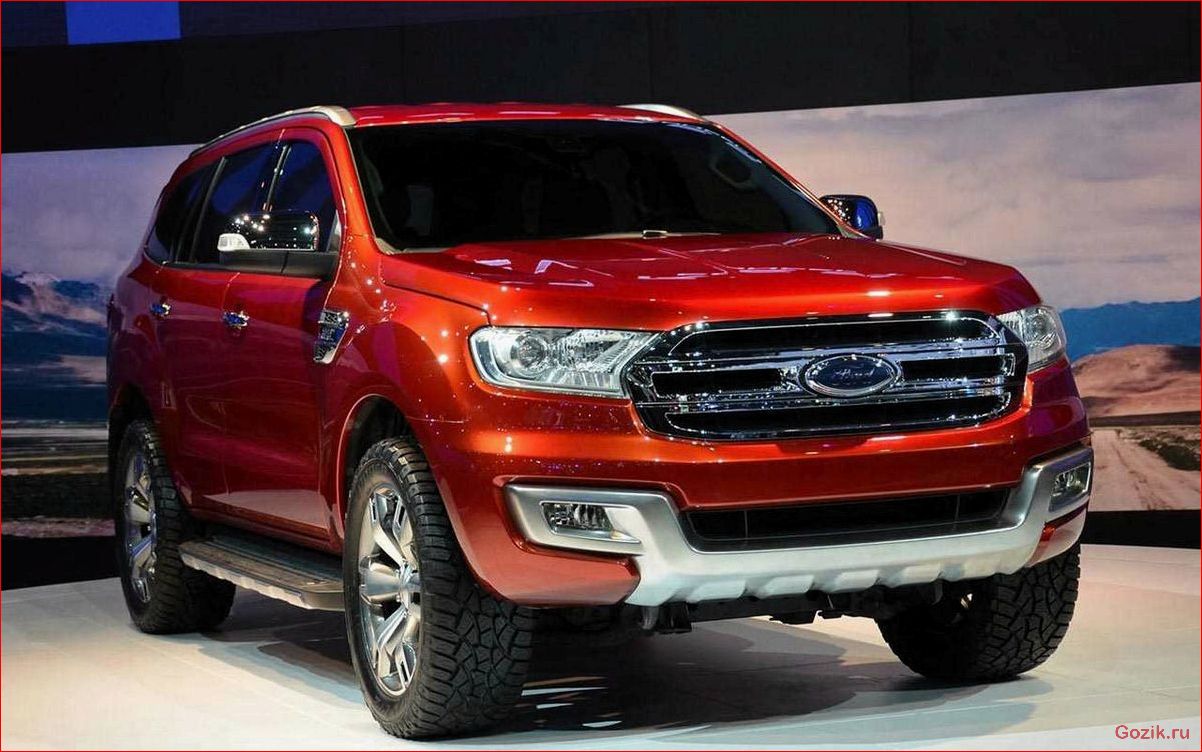 внедорожник, ford, everest, 2015