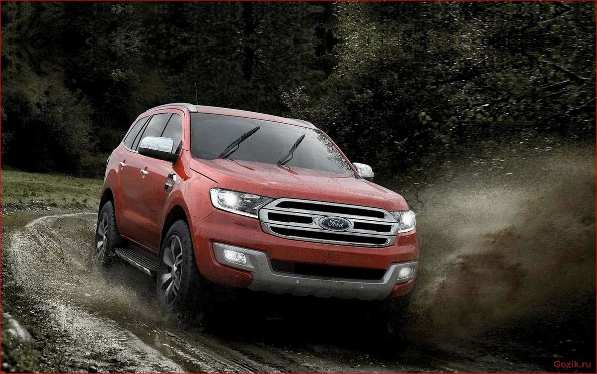 внедорожник, ford, everest, 2015