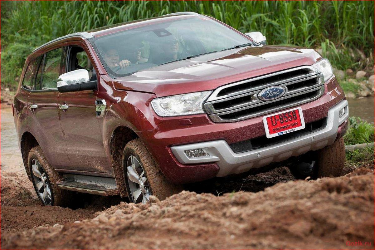 внедорожник, ford, everest, 2015