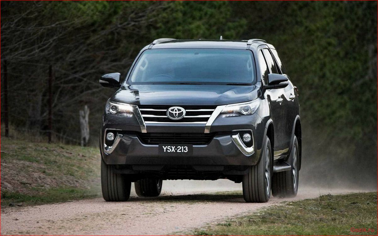 внедорожник, toyota, fortuner, 2015, технические