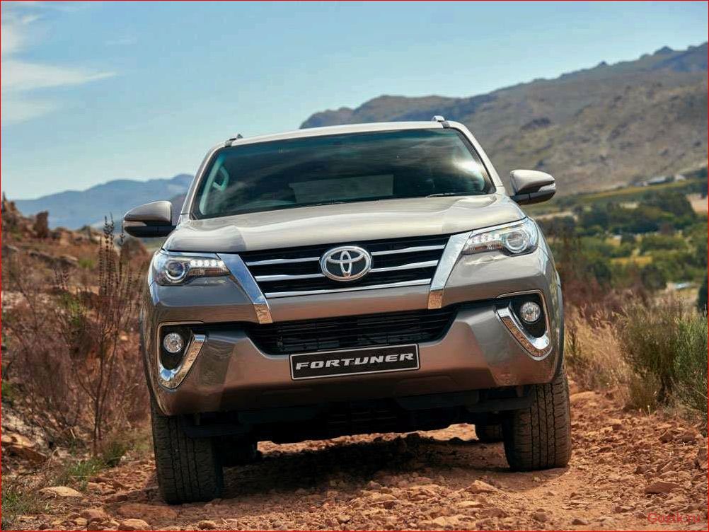 внедорожник, toyota, fortuner, 2015, технические