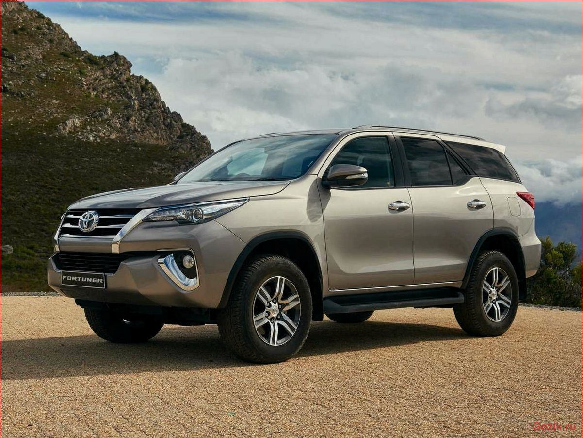 внедорожник, toyota, fortuner, 2015, технические