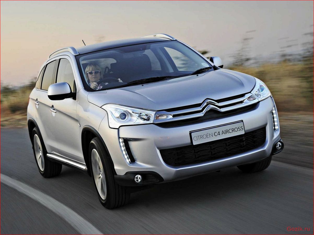 кроссовер, citroen, aircross, описание, технические