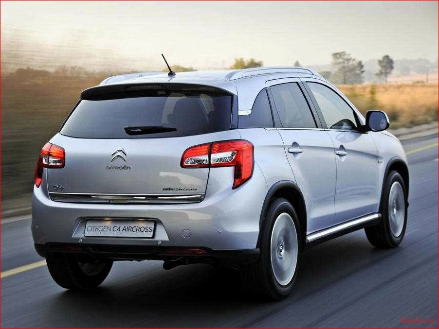 кроссовер, citroen, aircross, описание, технические