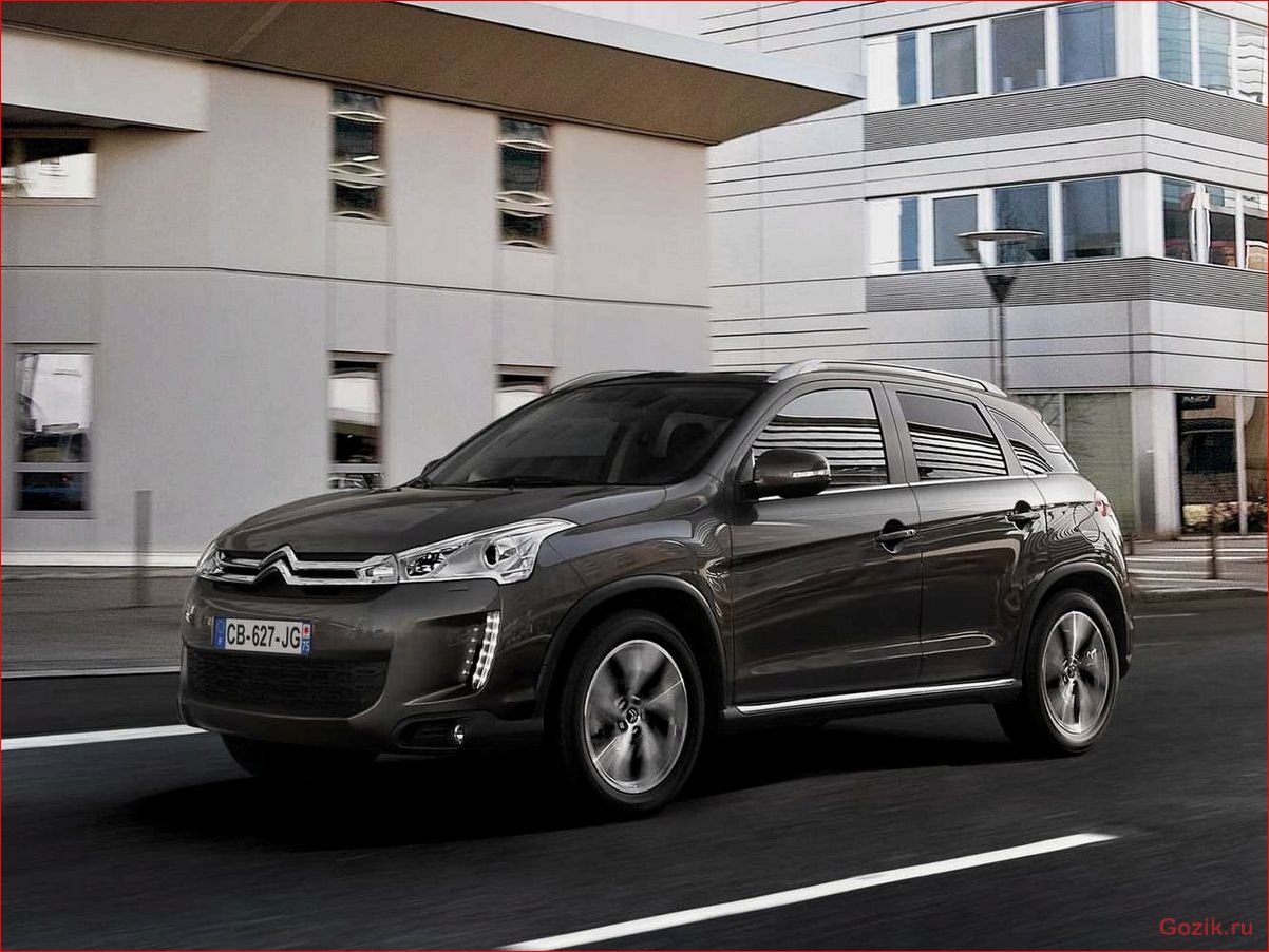 кроссовер, citroen, aircross, описание, технические