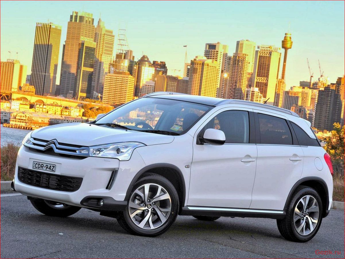 кроссовер, citroen, aircross, описание, технические