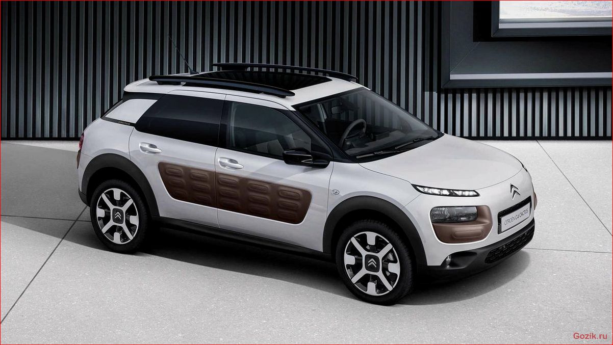 обзор, кроссовера, citroen, cactus, 2015