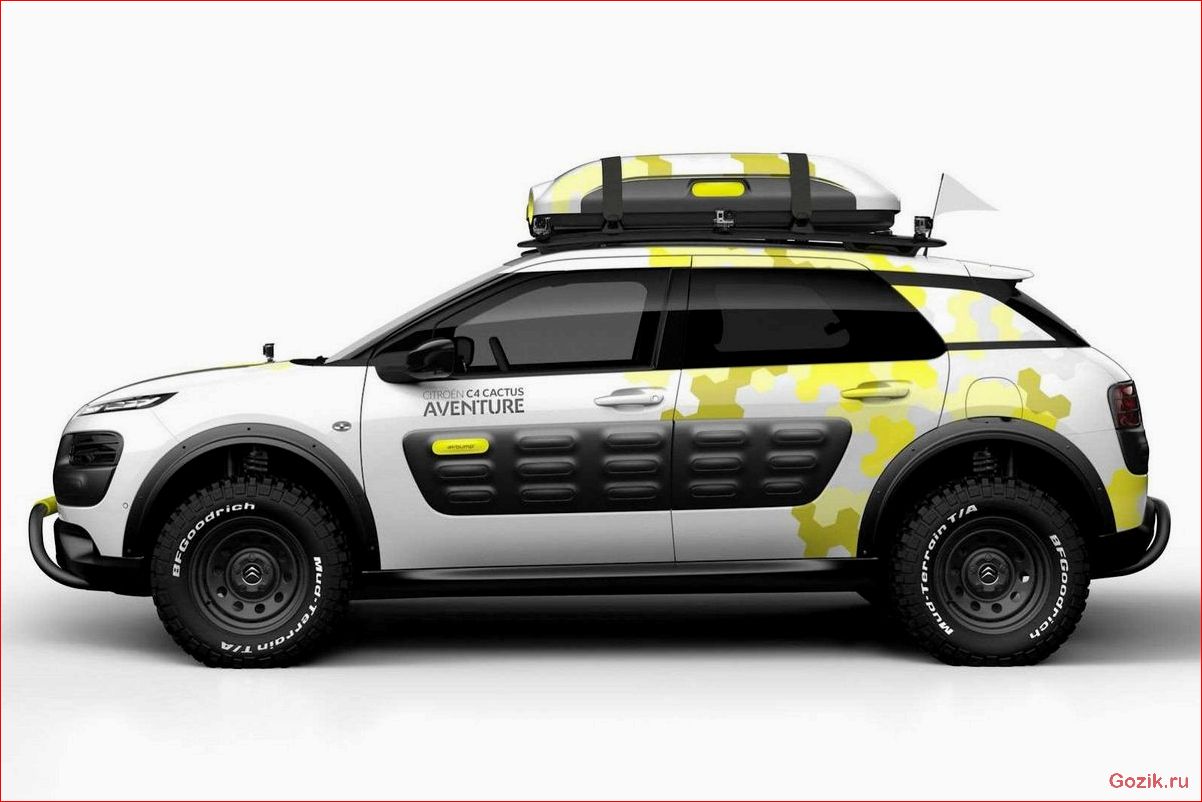 обзор, кроссовера, citroen, cactus, 2015